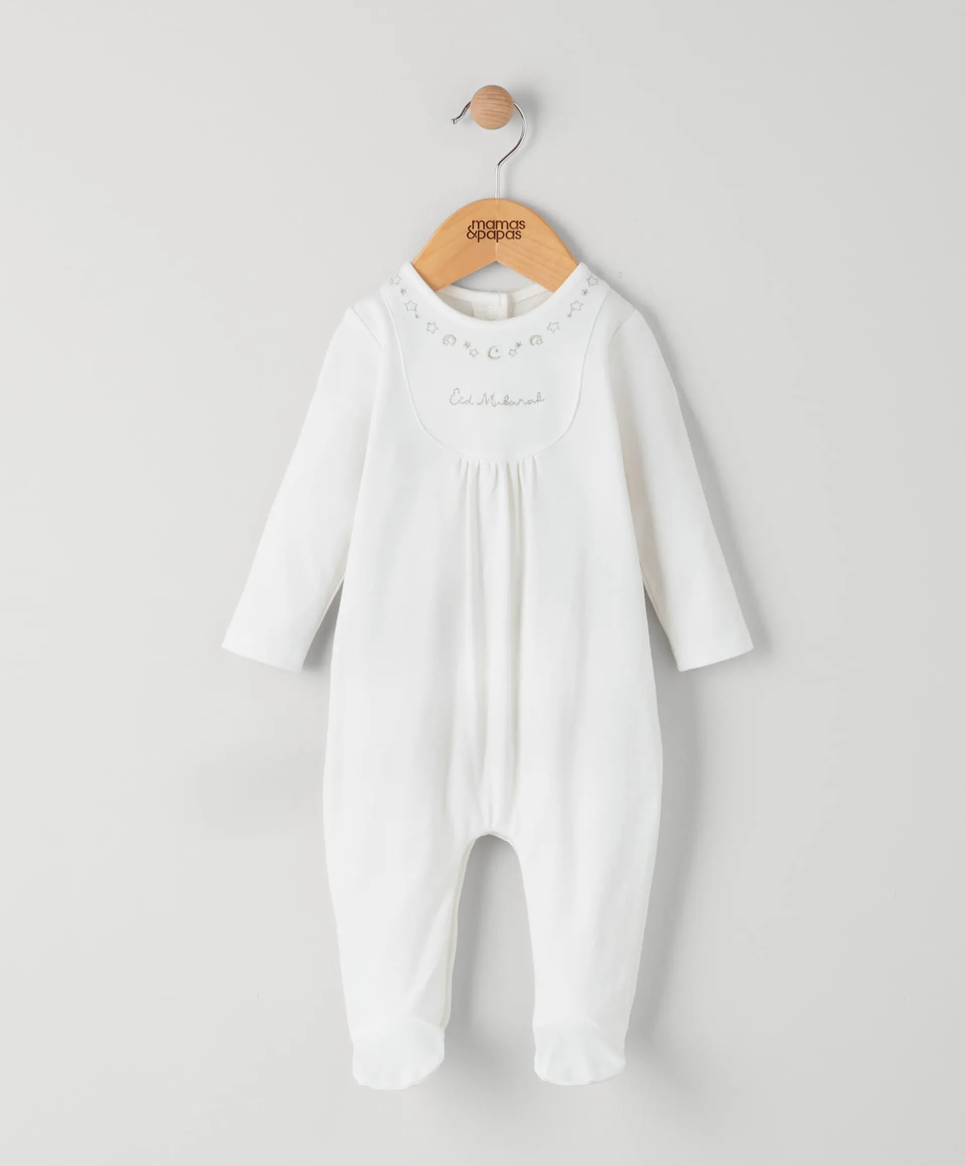 Eid Mubarak Embroidered All in One