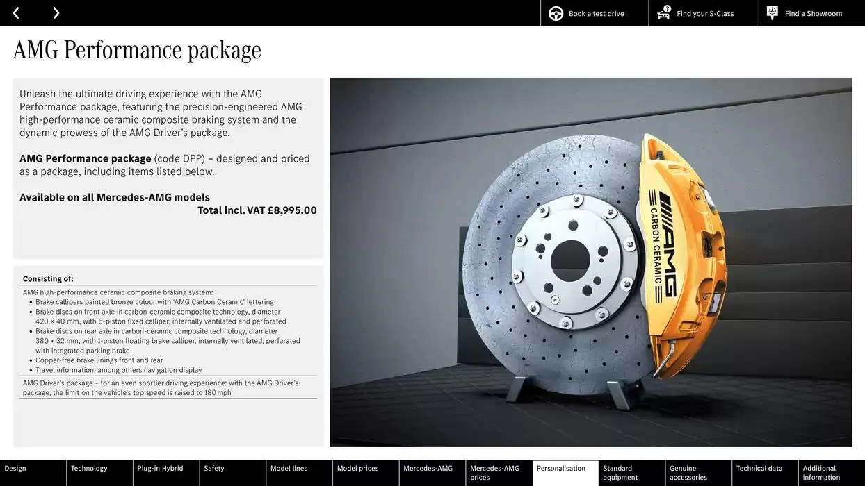 Mercedes Benz S-Class Saloon from 10 October to 10 October 2025 - Catalogue Page 44