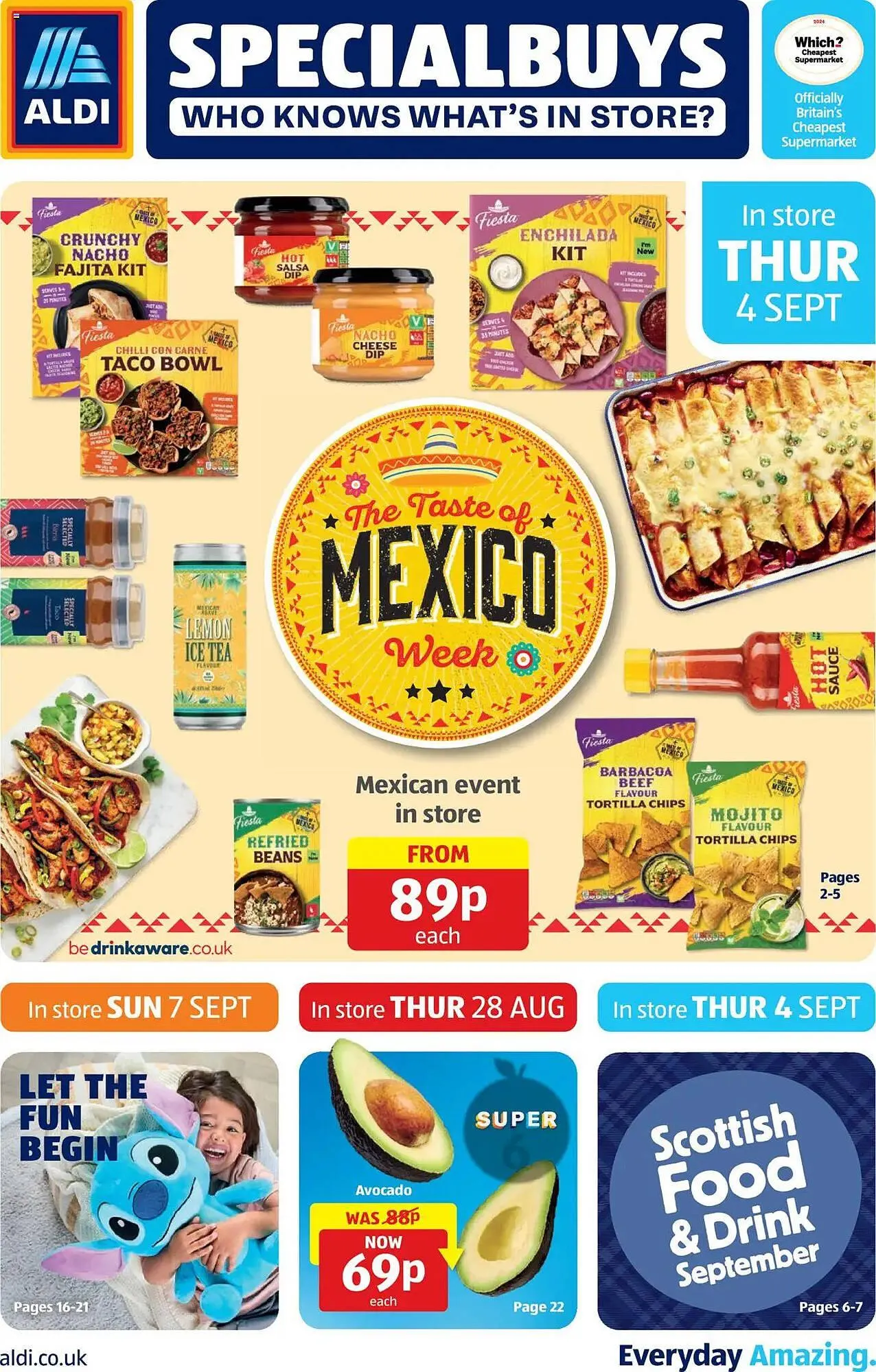 Aldi leaflet - 1