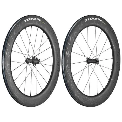 Token Zenith Konax Tri Carbon Clincher Wheelset - 700c