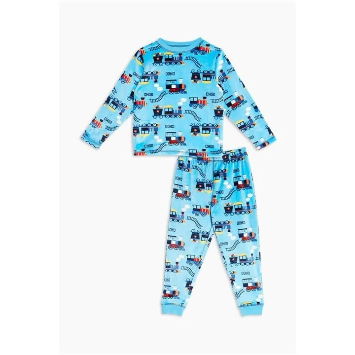 Younger Boys Train Twosie