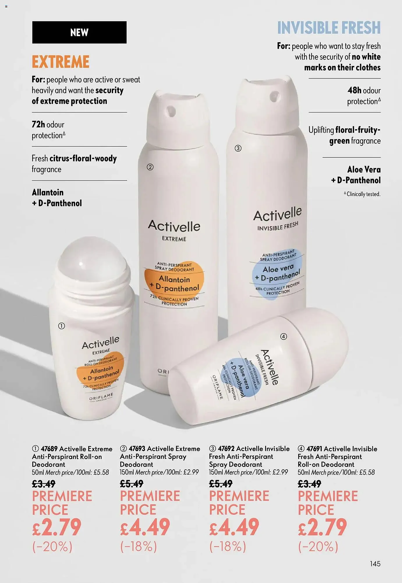 Oriflame catalogue from 17 June to 8 July 2026 - Catalogue Page 145