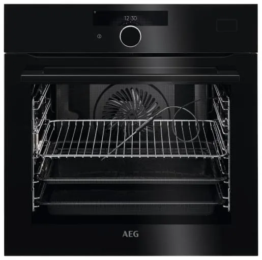 AEG BSK978330B Connected Pyrolytic Oven - Black