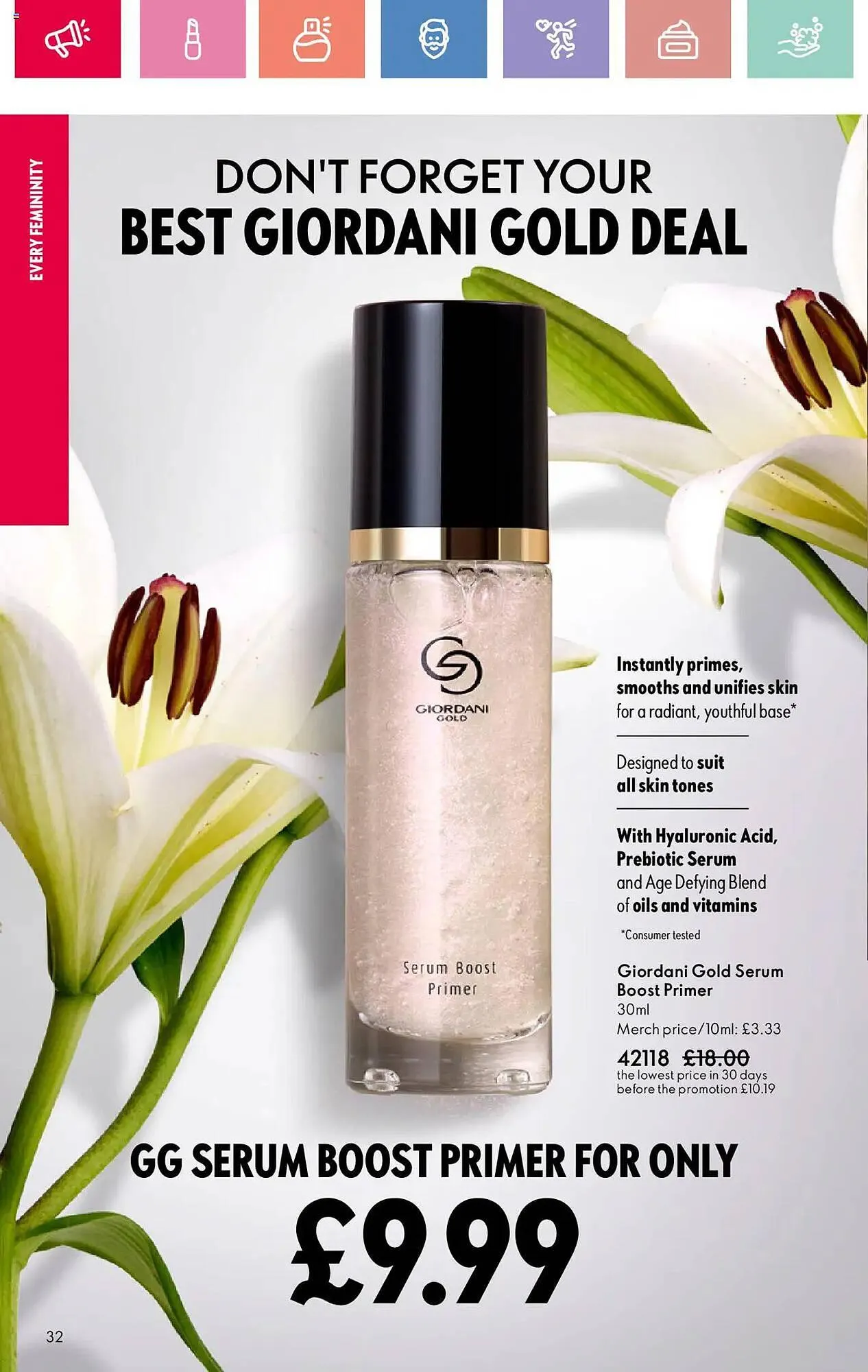 Oriflame leaflet from 13 February to 5 March 2025 - Catalogue Page 32