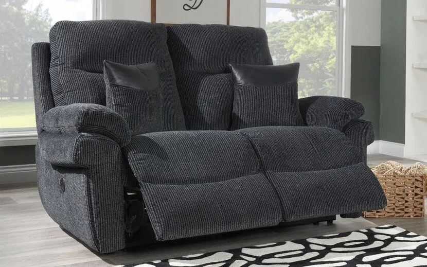 Tamla Fabric 2 Seater Power Recliner Sofa