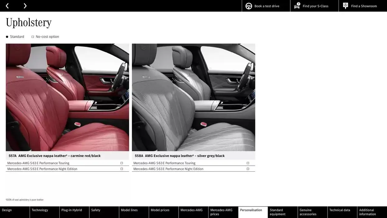 Mercedes Benz S-Class Saloon from 10 October to 10 October 2025 - Catalogue Page 41