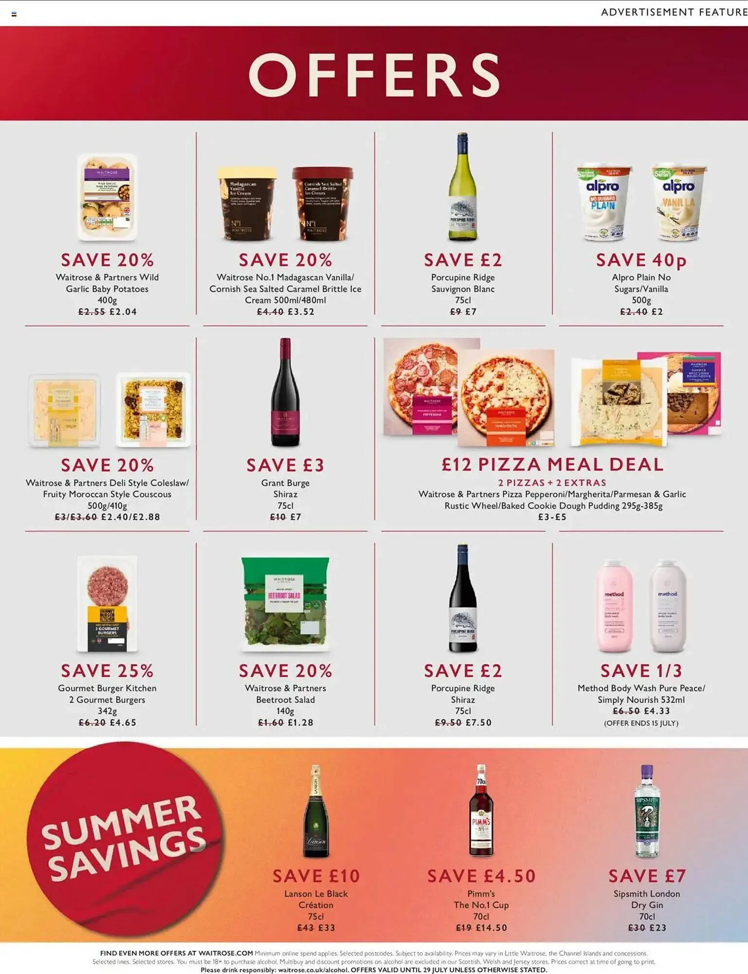 Waitrose leaflet from 3 July to 10 July 2025 - Catalogue Page 48