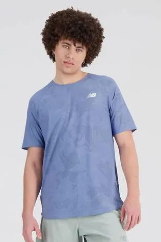 Mens Q Speed Jacquard T-Shirt