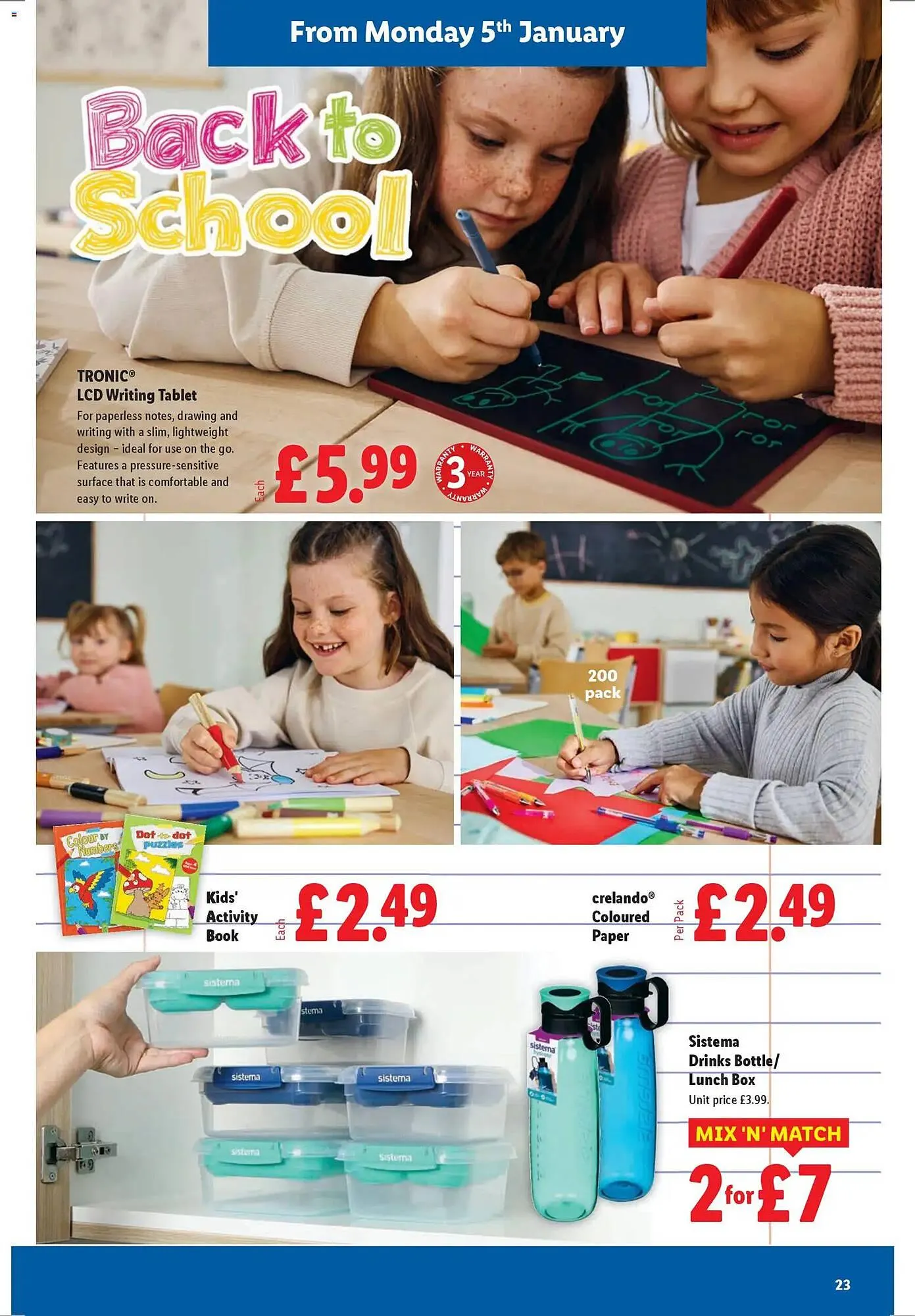 Lidl leaflet from 1 January to 7 January 2026 - Catalogue Page 23