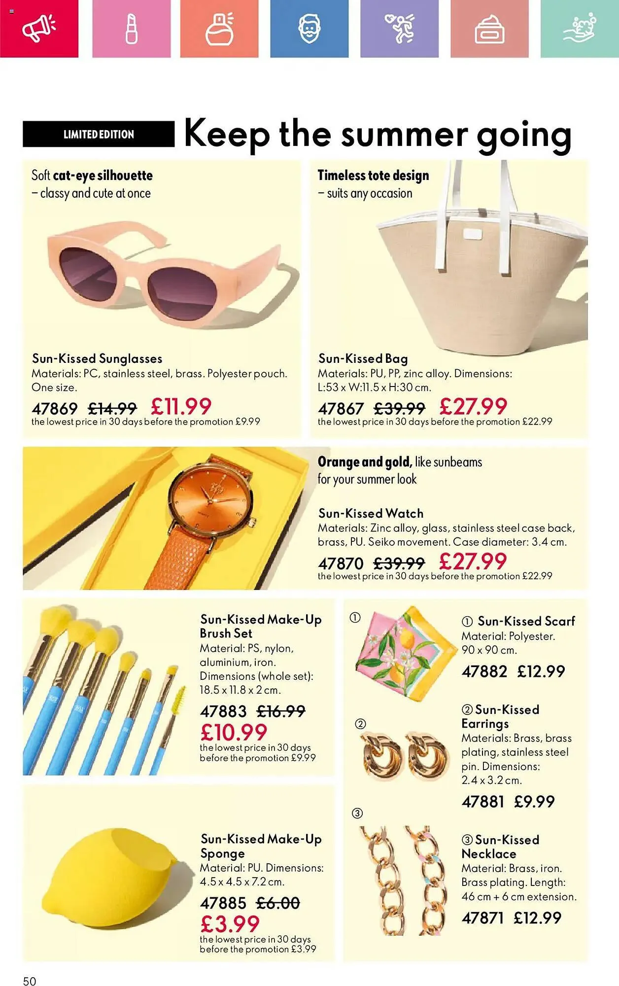 Oriflame leaflet from 10 July to 30 July 2025 - Catalogue Page 50