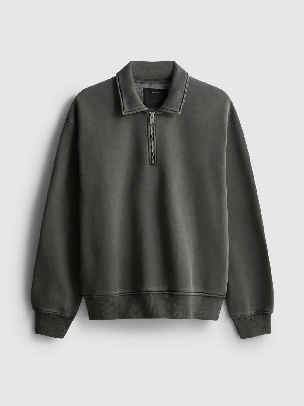 Quarter Zip Polo Sweatshirt