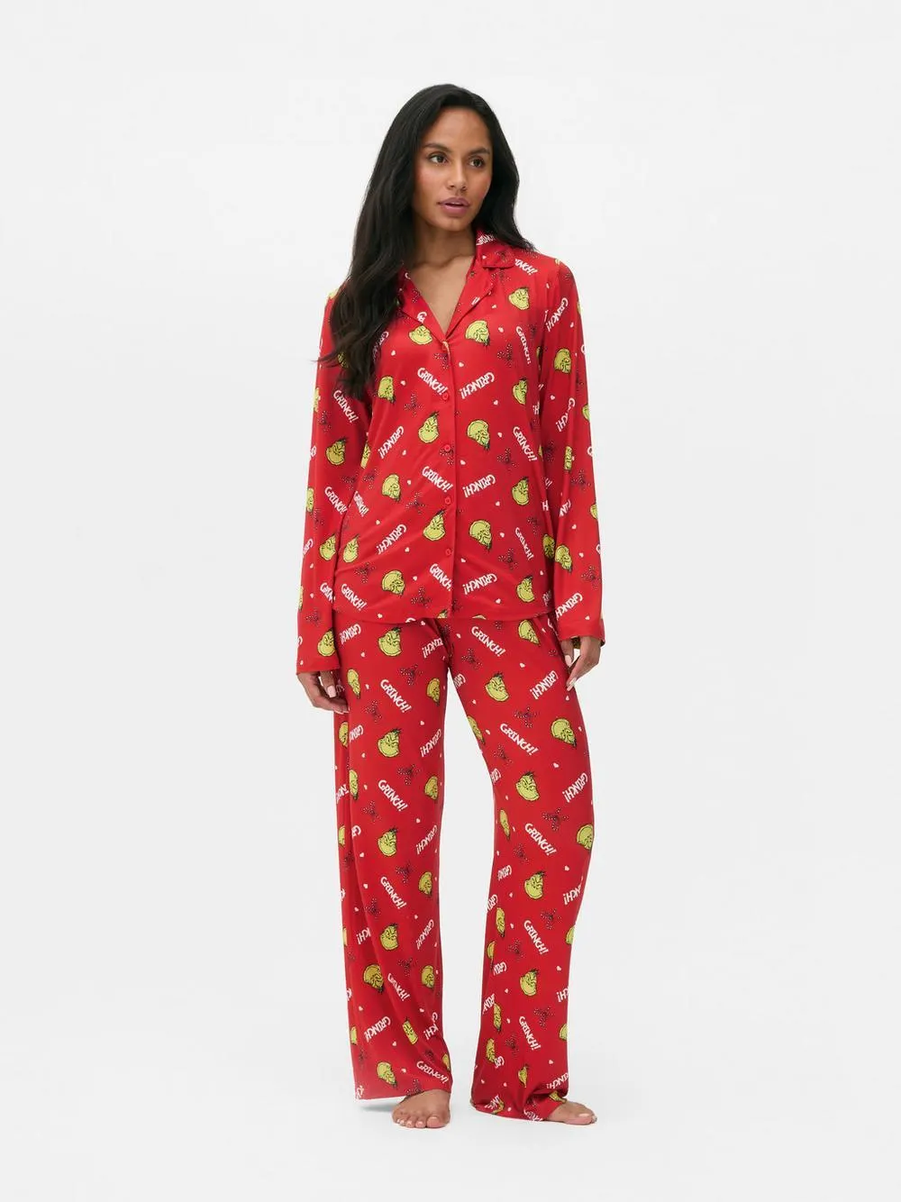 Women's The Grinch Family Twinning Pyjamas