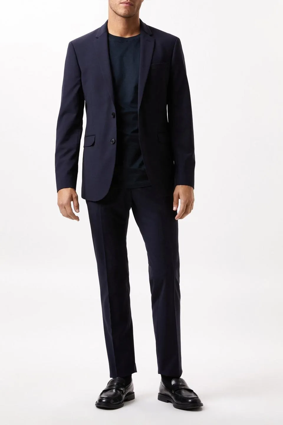 Slim Fit Navy Performance Suit Jacket