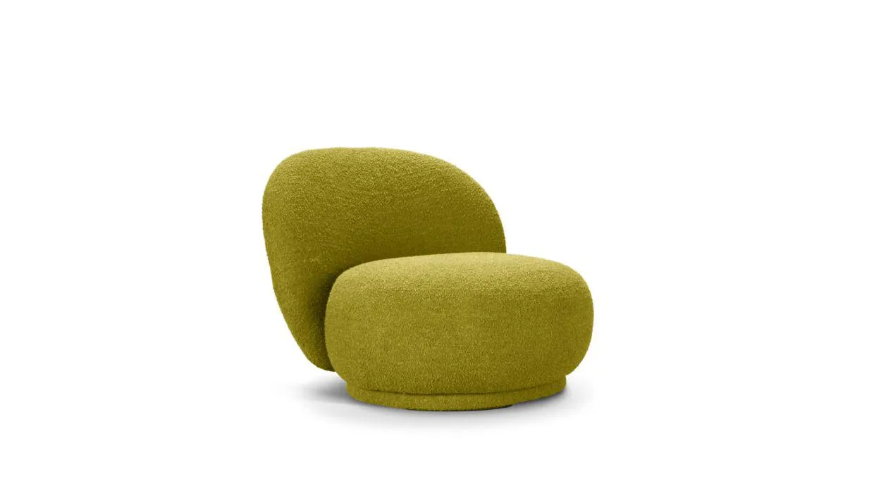 AROBASE armchair - ricochet fabric