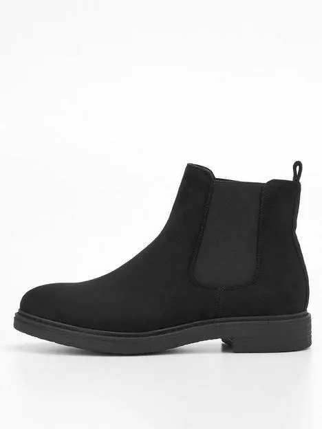 Wide Fit Crepe Sole Chelsea Boot