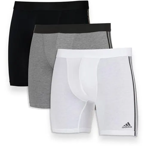 Active Flex Cotton 3 stripe Boxer Brief 3 Pack