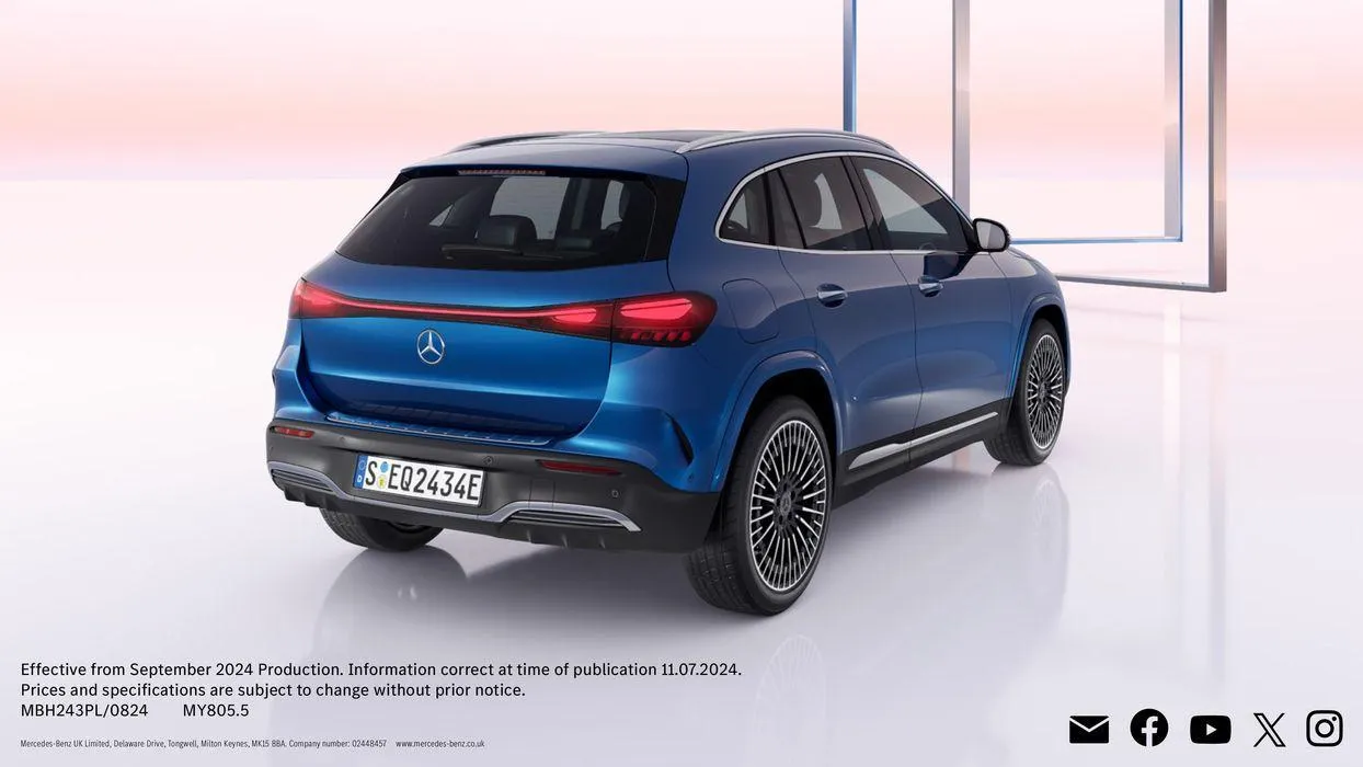 Mercedes Benz New EQA from 22 August to 22 August 2025 - Catalogue Page 43