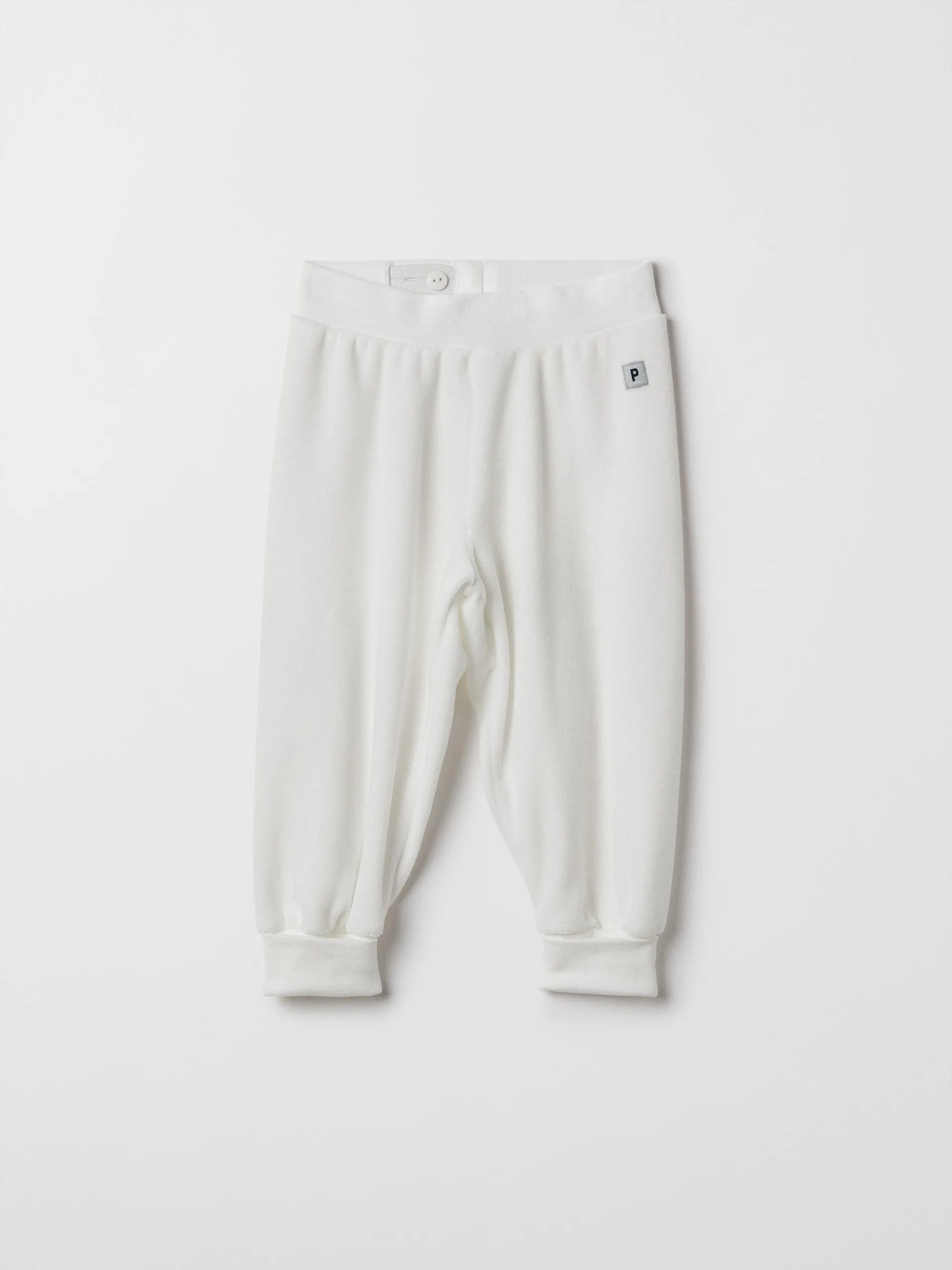 Velour Baby Trousers