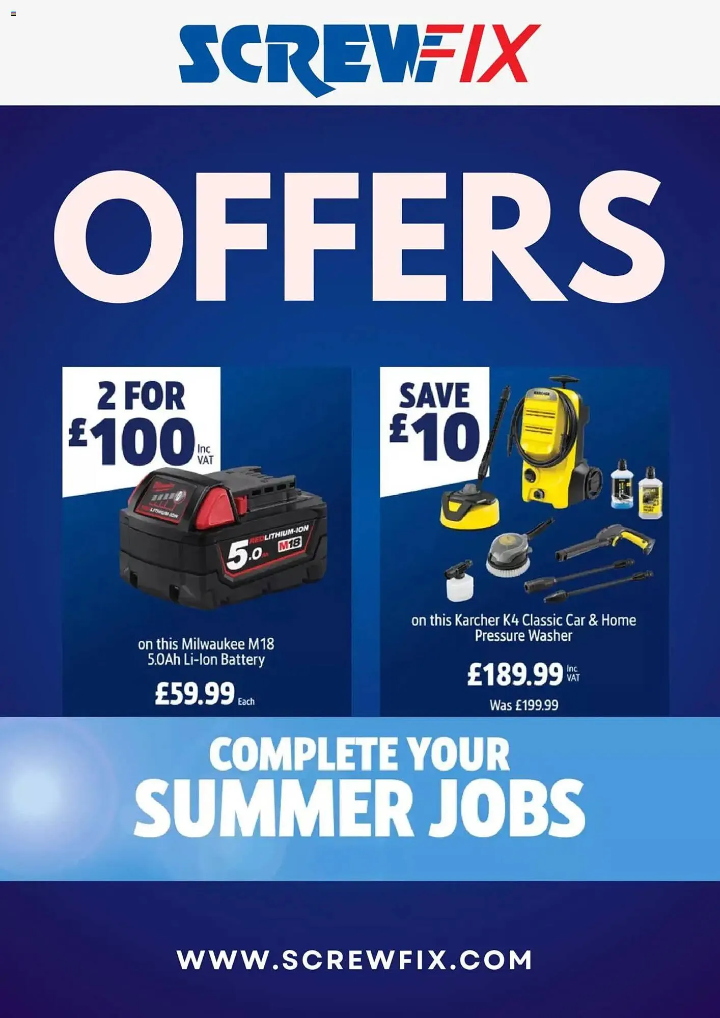 Screwfix leaflet - 1