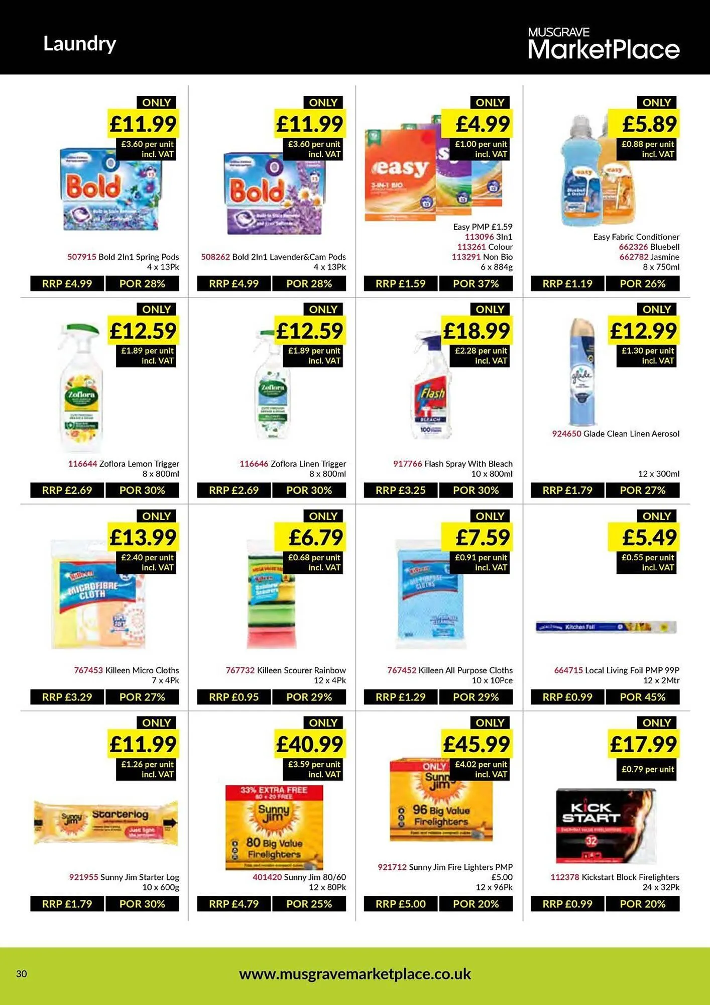 Musgrave MarketPlace leaflet from 27 October to 16 November 2025 - Catalogue Page 30
