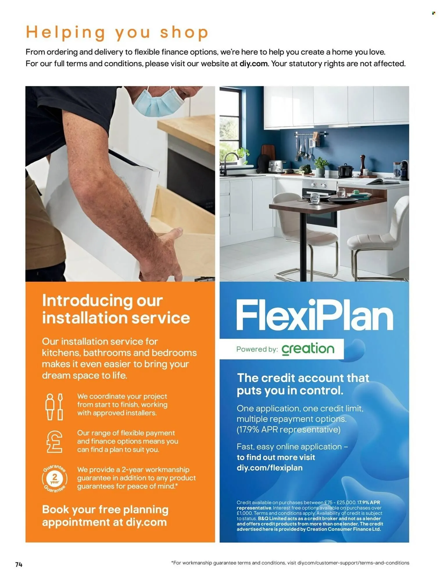 B&Q leaflet from 27 July to 3 August 2025 - Catalogue Page 74