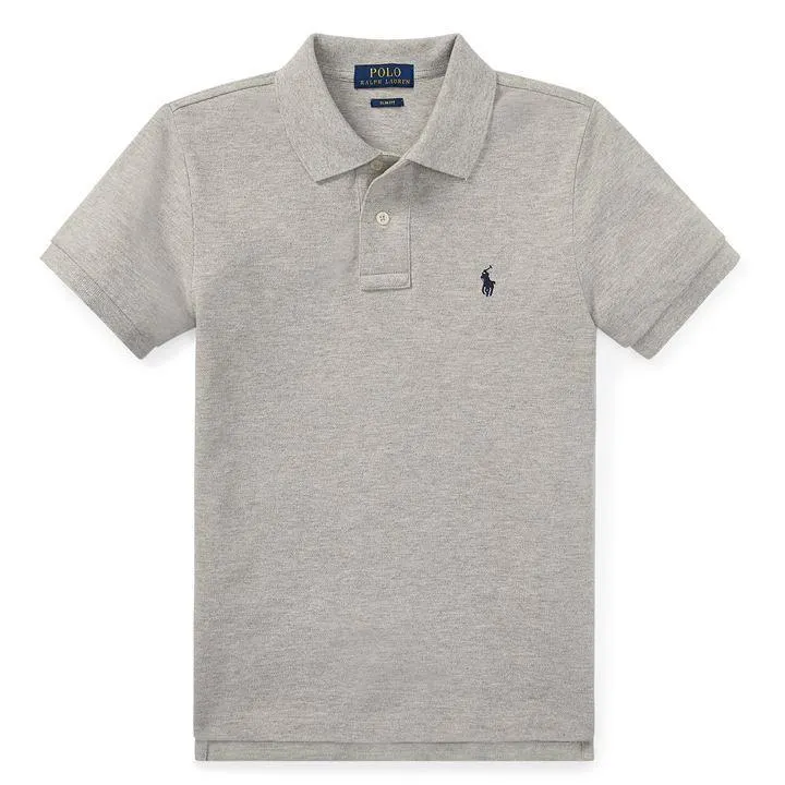 Junior Boys Custom Short Sleeve Polo Shirt