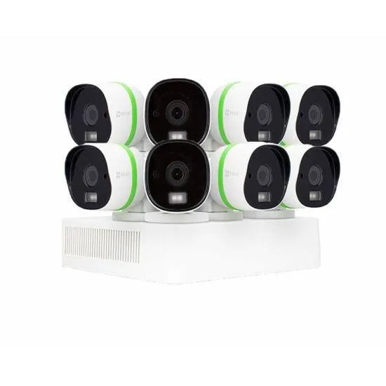 Ezviz 8 Channel 1TB DVR with 8 x 4MP Super HD Cameras