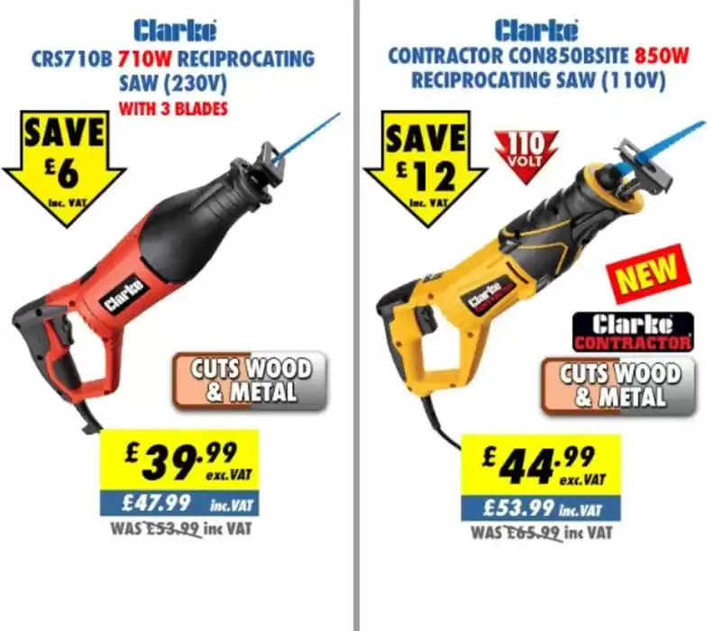 Clarke Woodworking from 7 March to 18 March 2025 - Catalogue Page 9