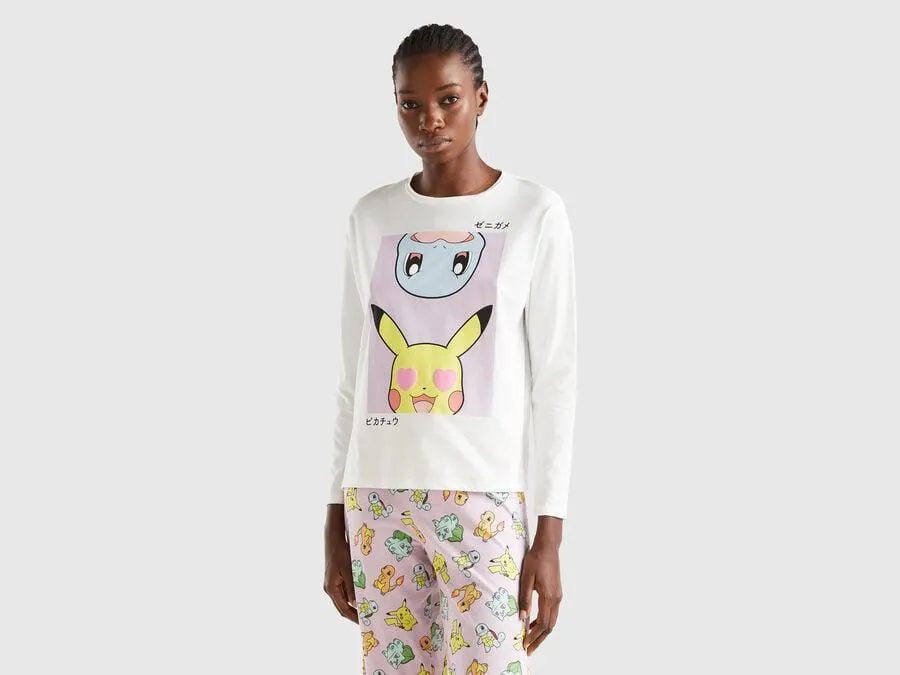 Long fiber cotton Pokémon t-shirt