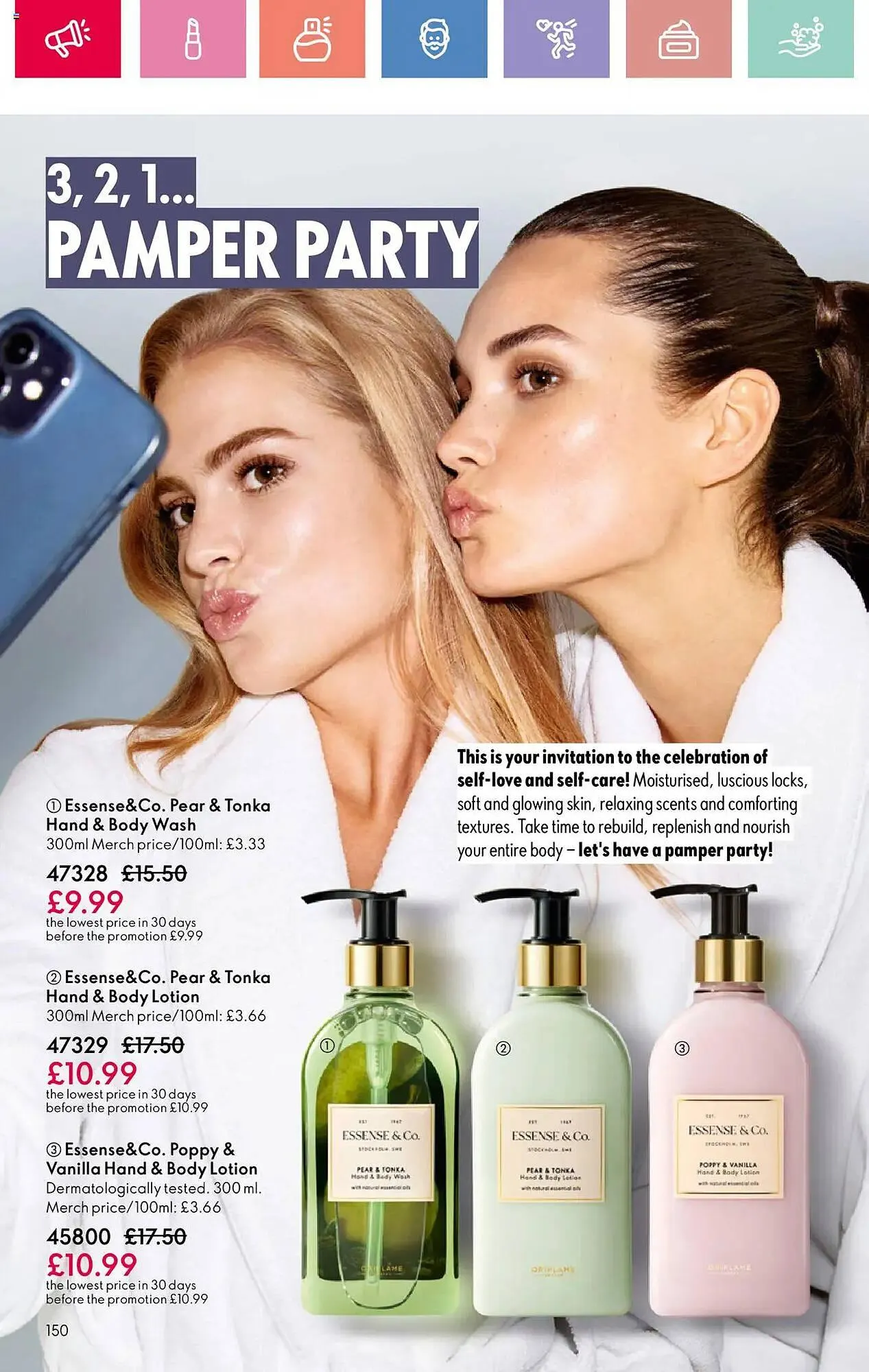 Oriflame leaflet from 31 July to 20 August 2025 - Catalogue Page 150