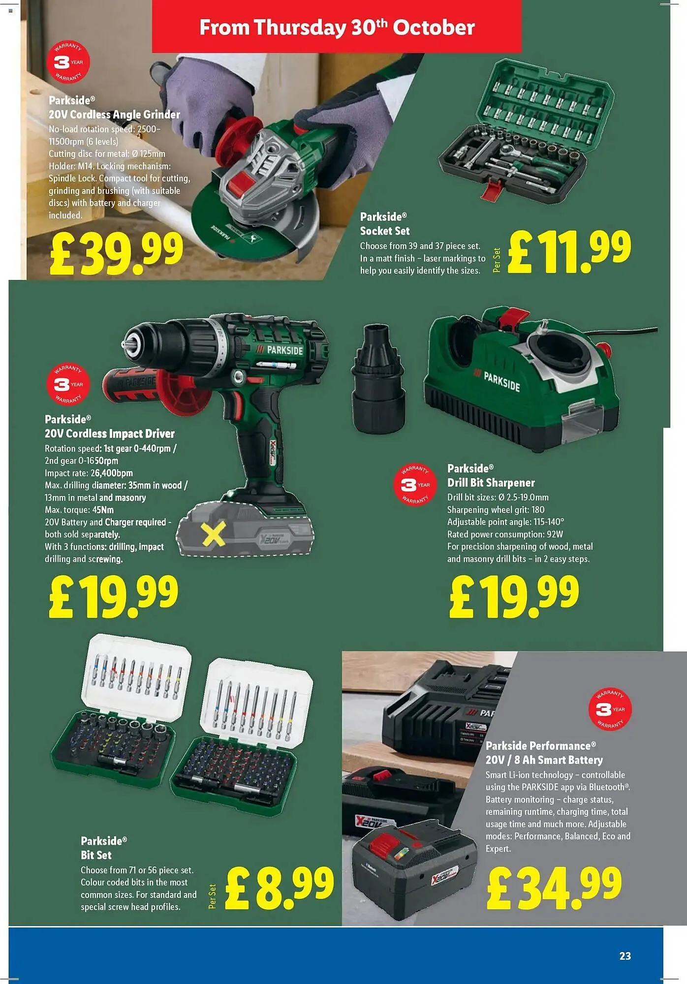 Lidl leaflet from 30 October to 5 November 2025 - Catalogue Page 23