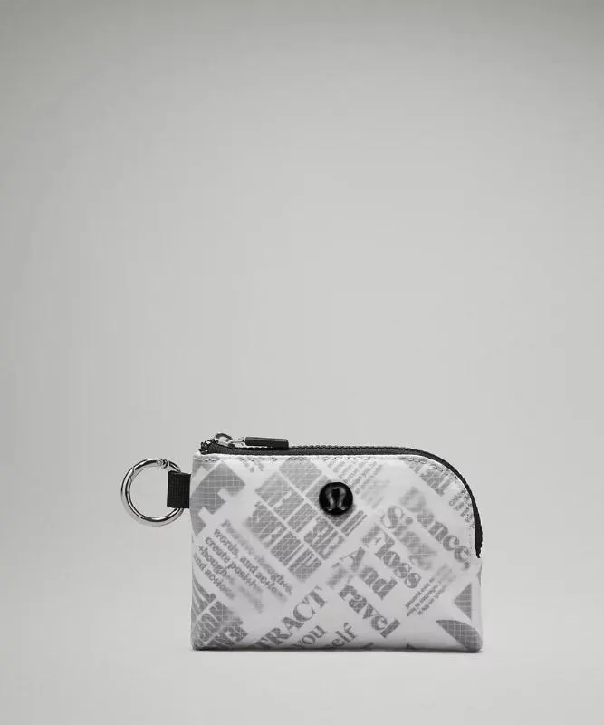 Clippable Card Pouch Manifesto Print