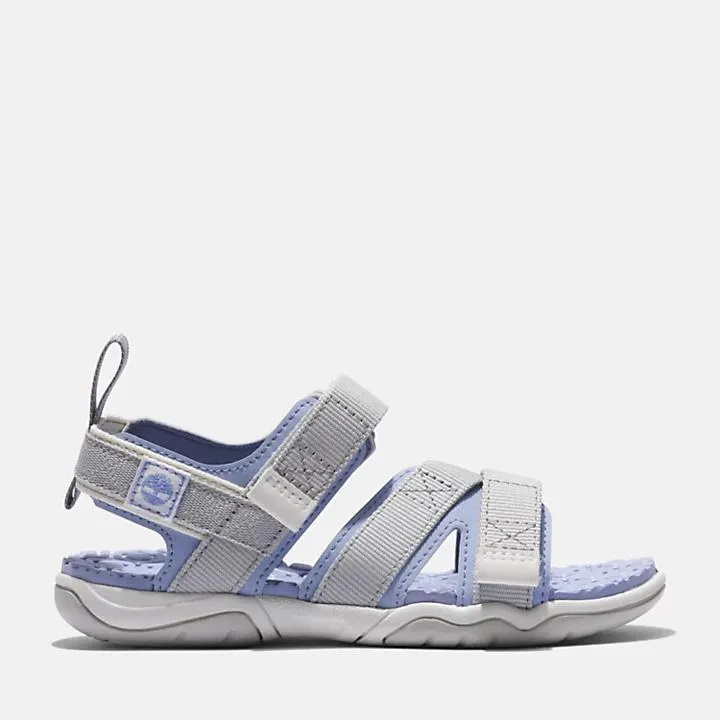 Adventure Seeker Backstrap Sandal for Youth in Grey
