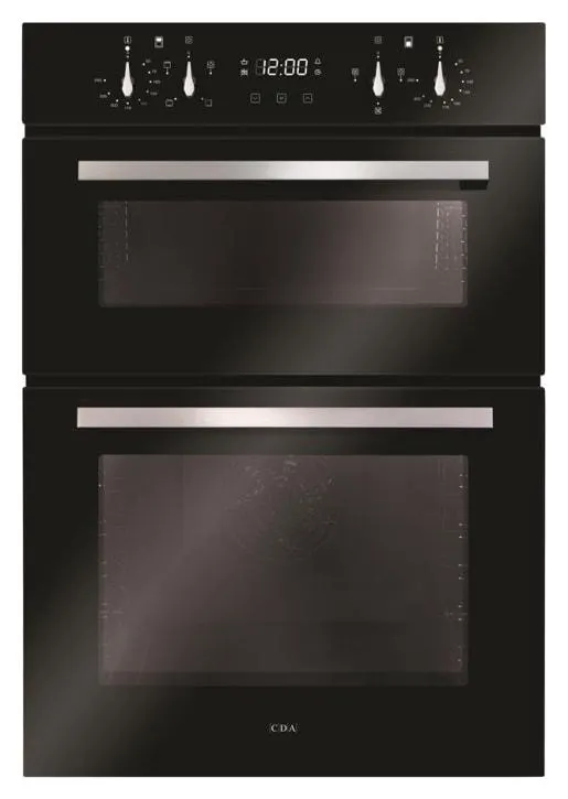CDA DC941BL Built-In Double Oven - Black