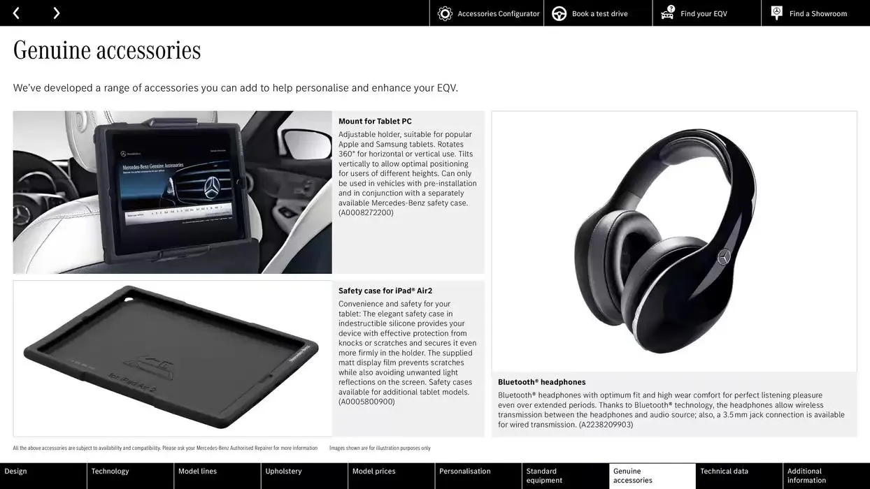 Mercedes Benz EQV from 12 October to 12 October 2025 - Catalogue Page 27