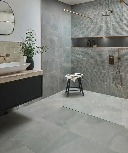 Grey Slate Tile (59.8cm x 59.8cm)
