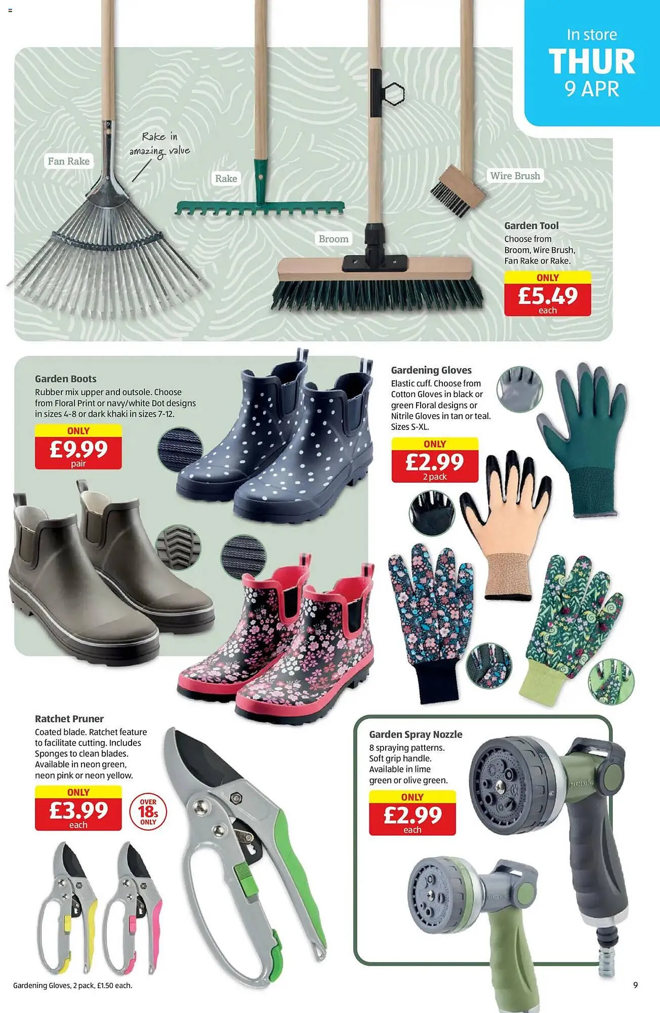 Aldi leaflet from 9 April to 12 April 2026 - Catalogue Page 9