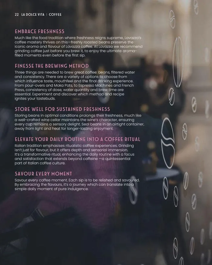 La Dolce Vita Guide from 21 May to 31 December 2024 - Catalogue Page 22