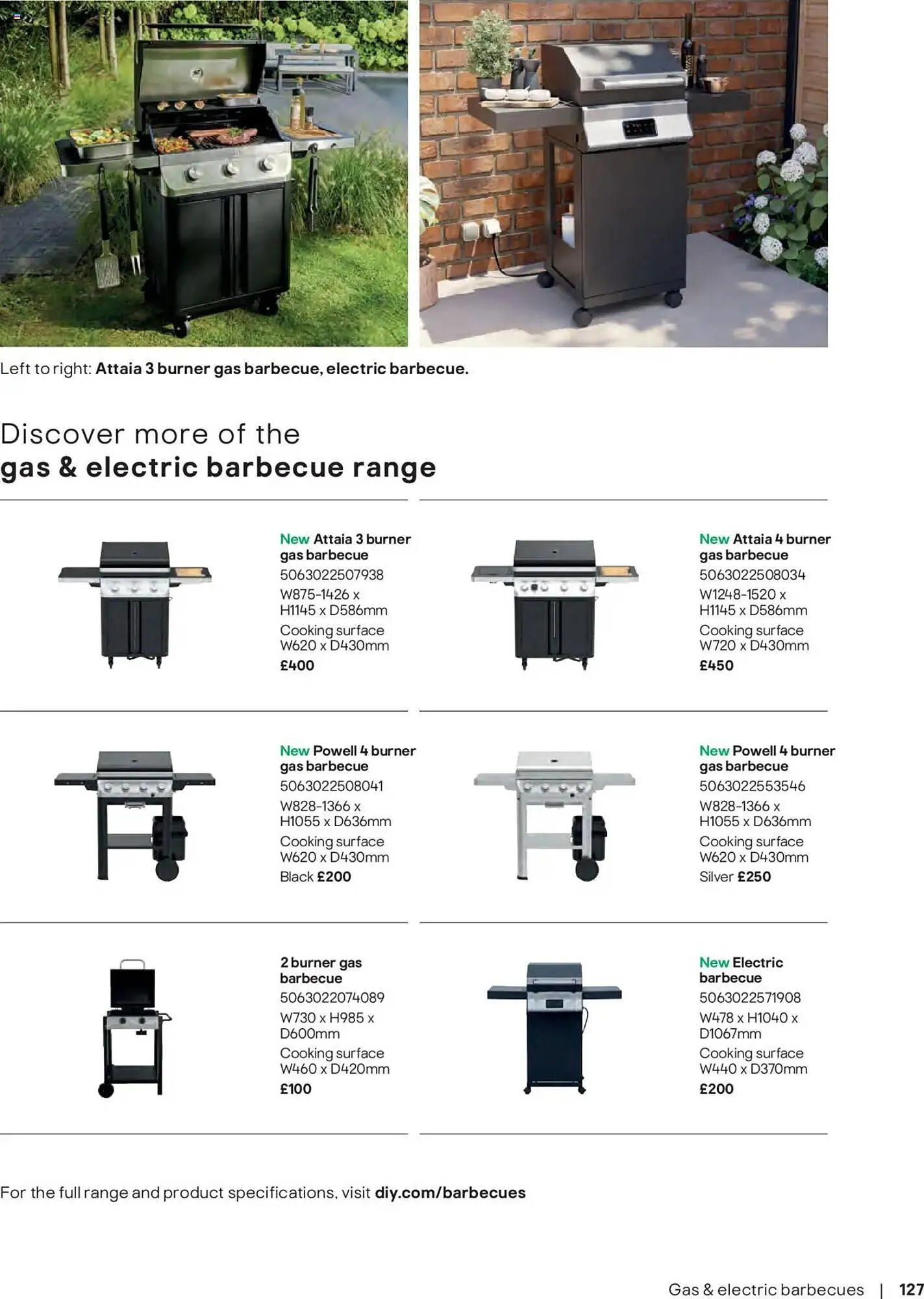 B&Q leaflet from 14 March to 30 September 2025 - Catalogue Page 127