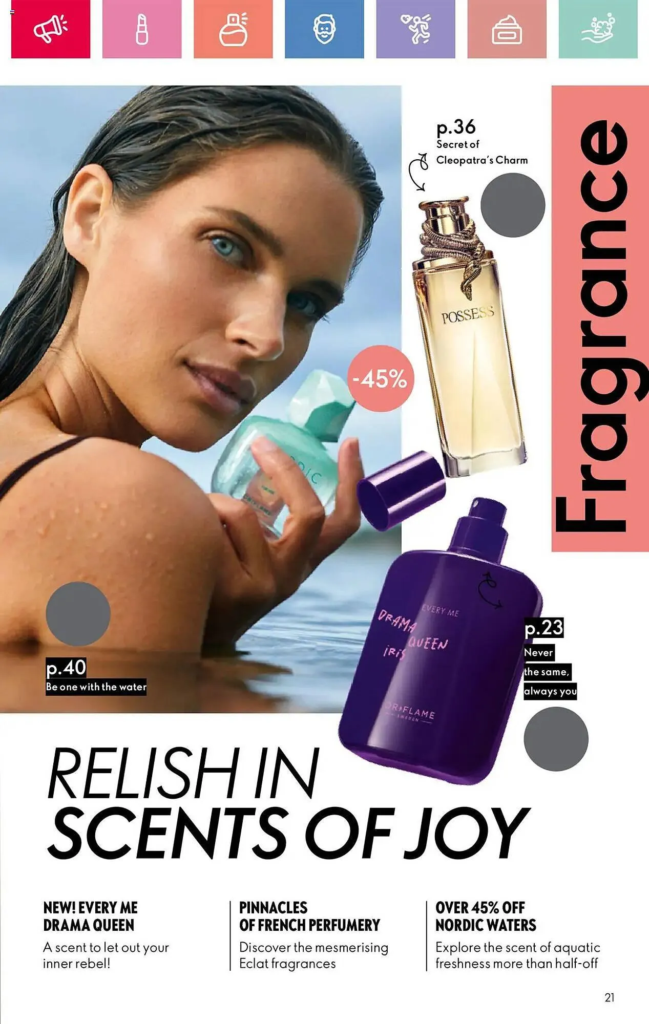 Oriflame leaflet from 17 April to 7 May 2025 - Catalogue Page 21