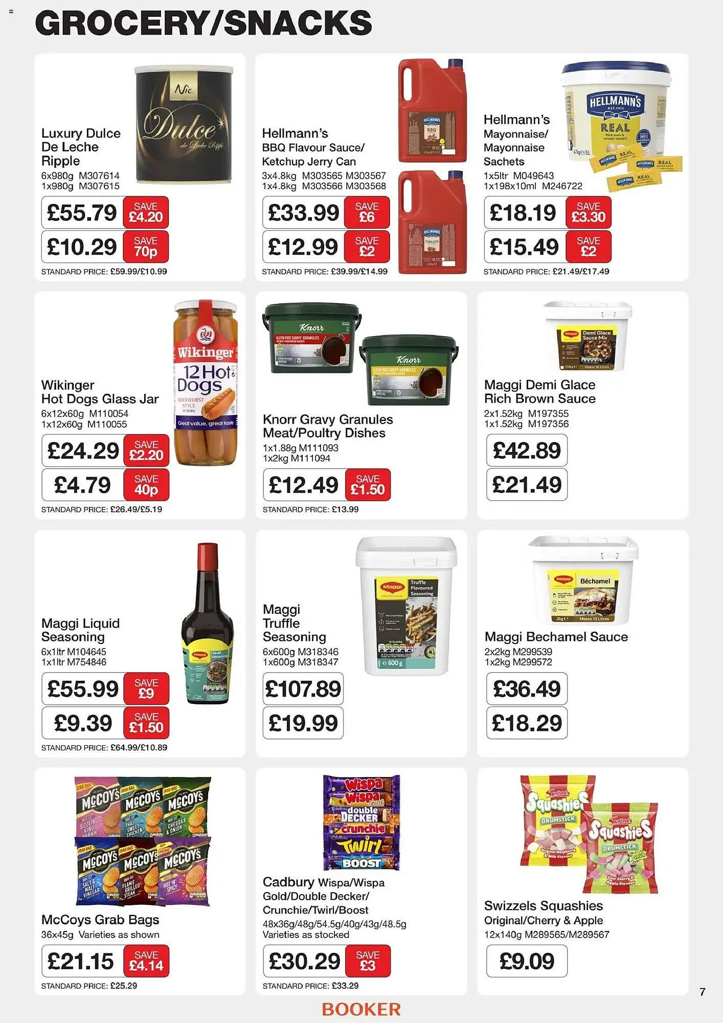 Booker Wholesale brochure from 22 April to 20 May 2026 - Catalogue Page 7
