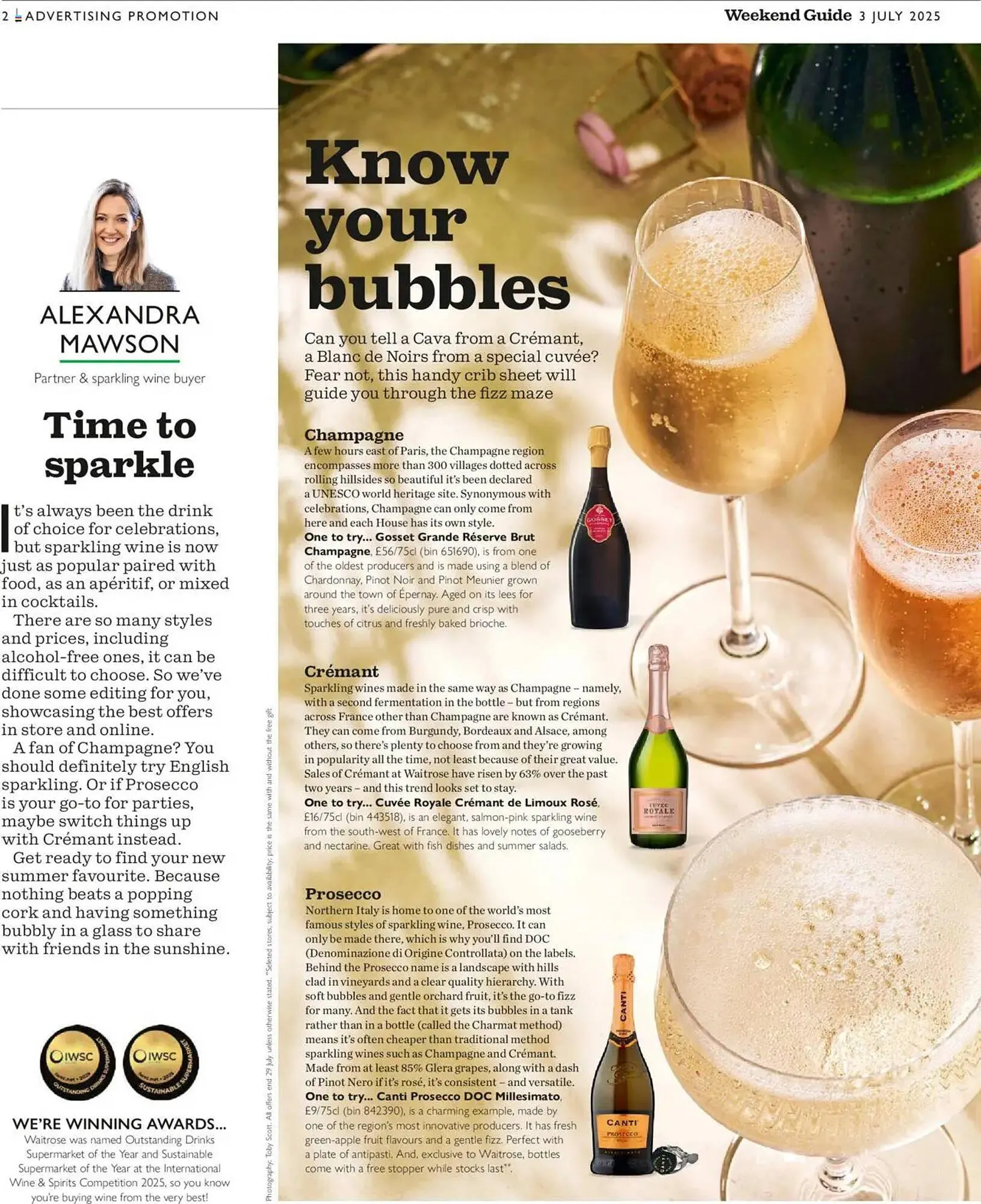 Waitrose leaflet from 3 July to 10 July 2025 - Catalogue Page 50