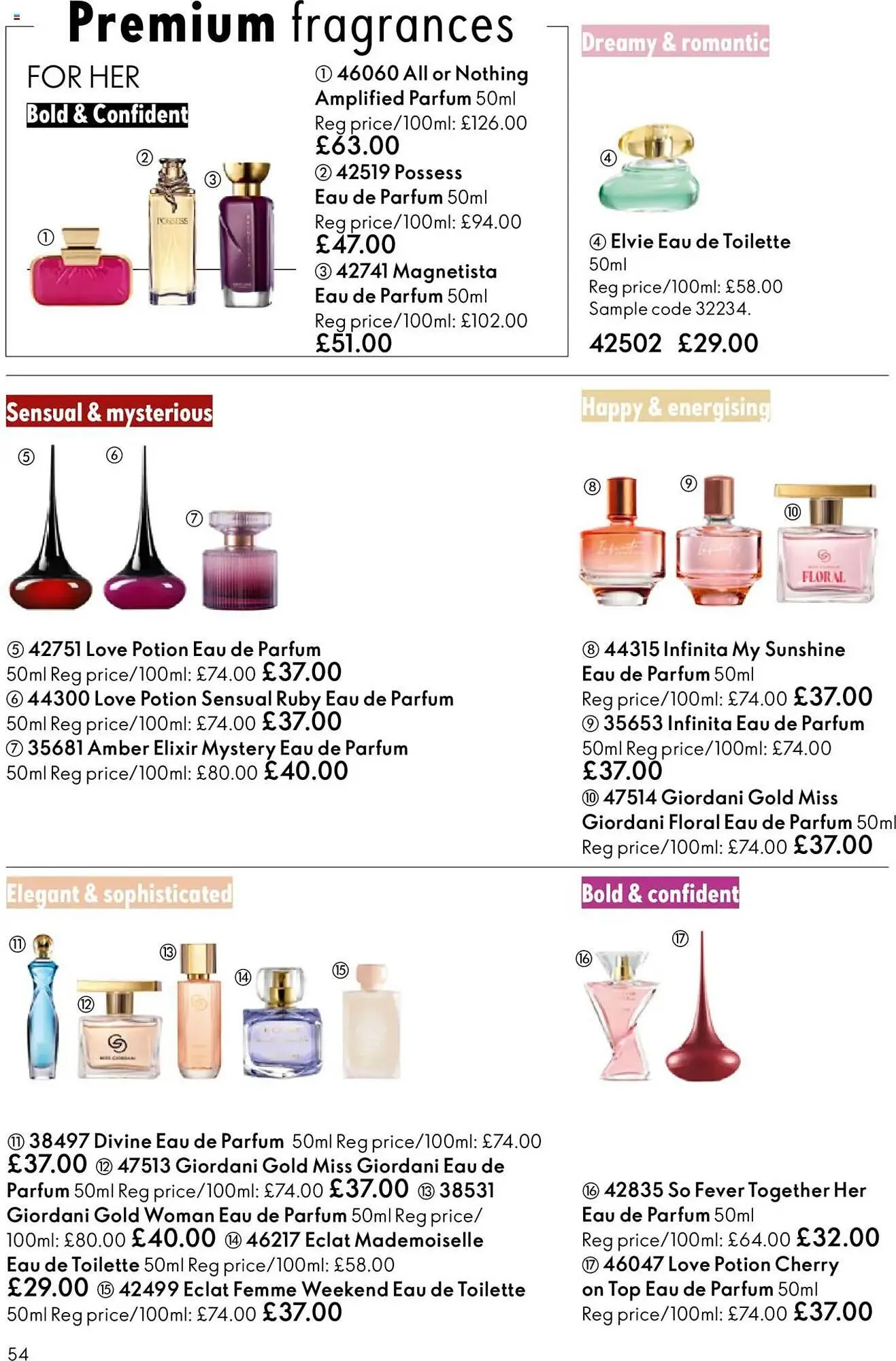 Oriflame catalogue from 12 November to 3 December 2025 - Catalogue Page 54