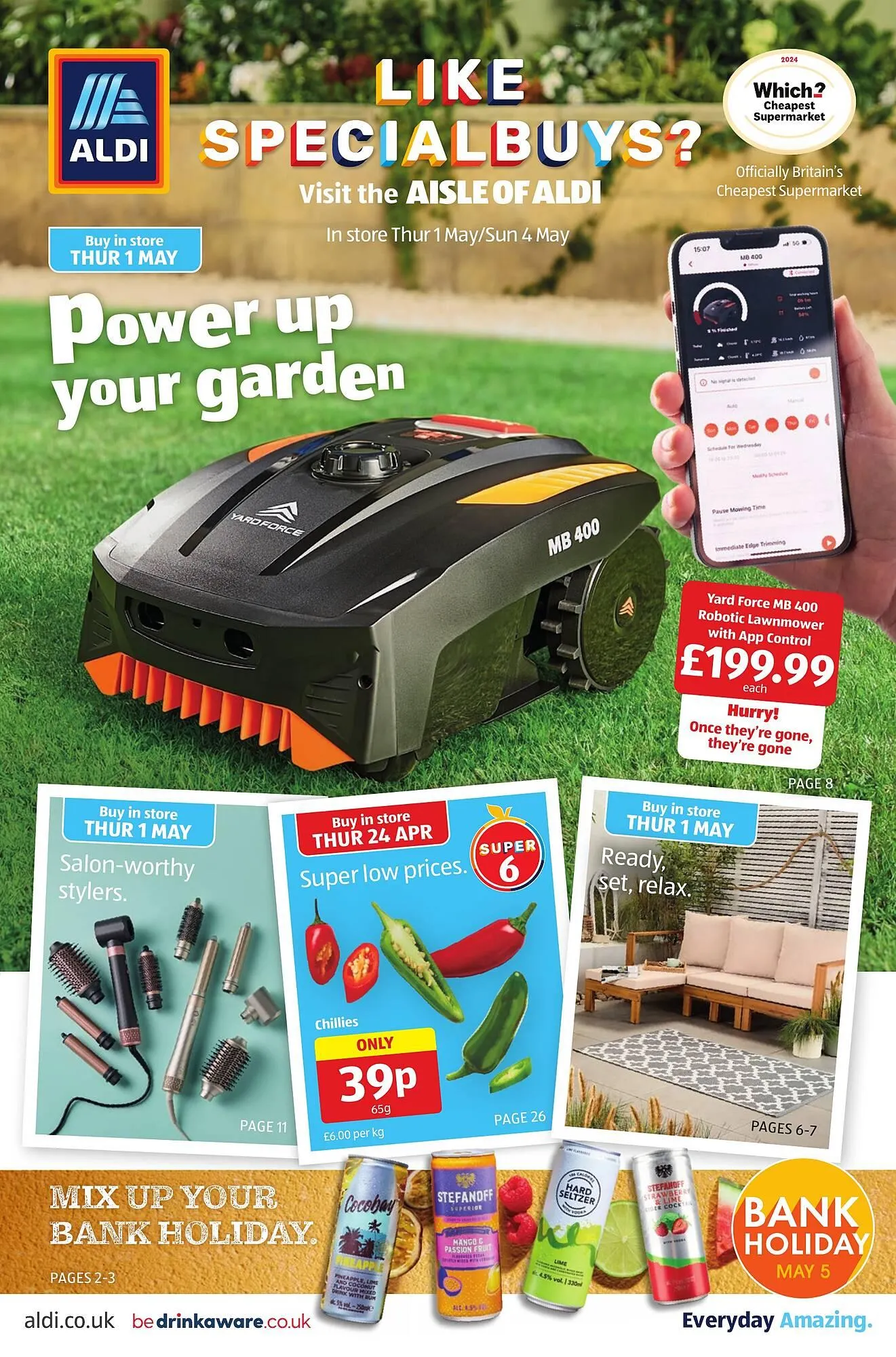 Aldi leaflet - 1