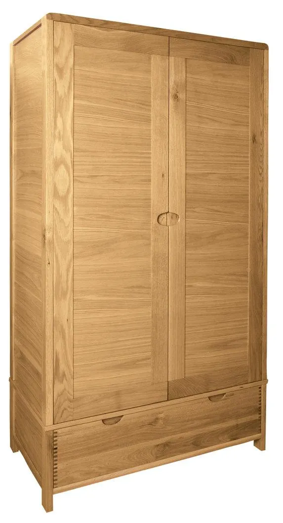 Two Door Wardrobe CM Oak