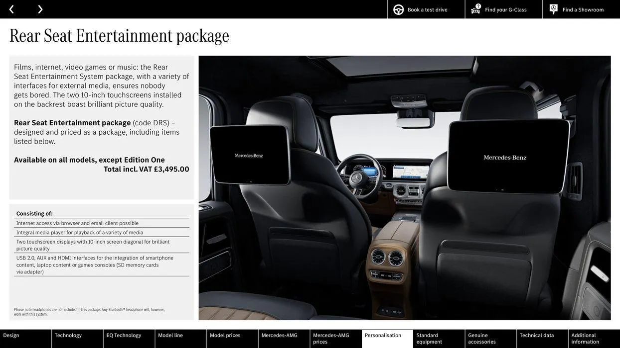 Mercedes Benz New G-Class from 8 August to 8 August 2025 - Catalogue Page 65