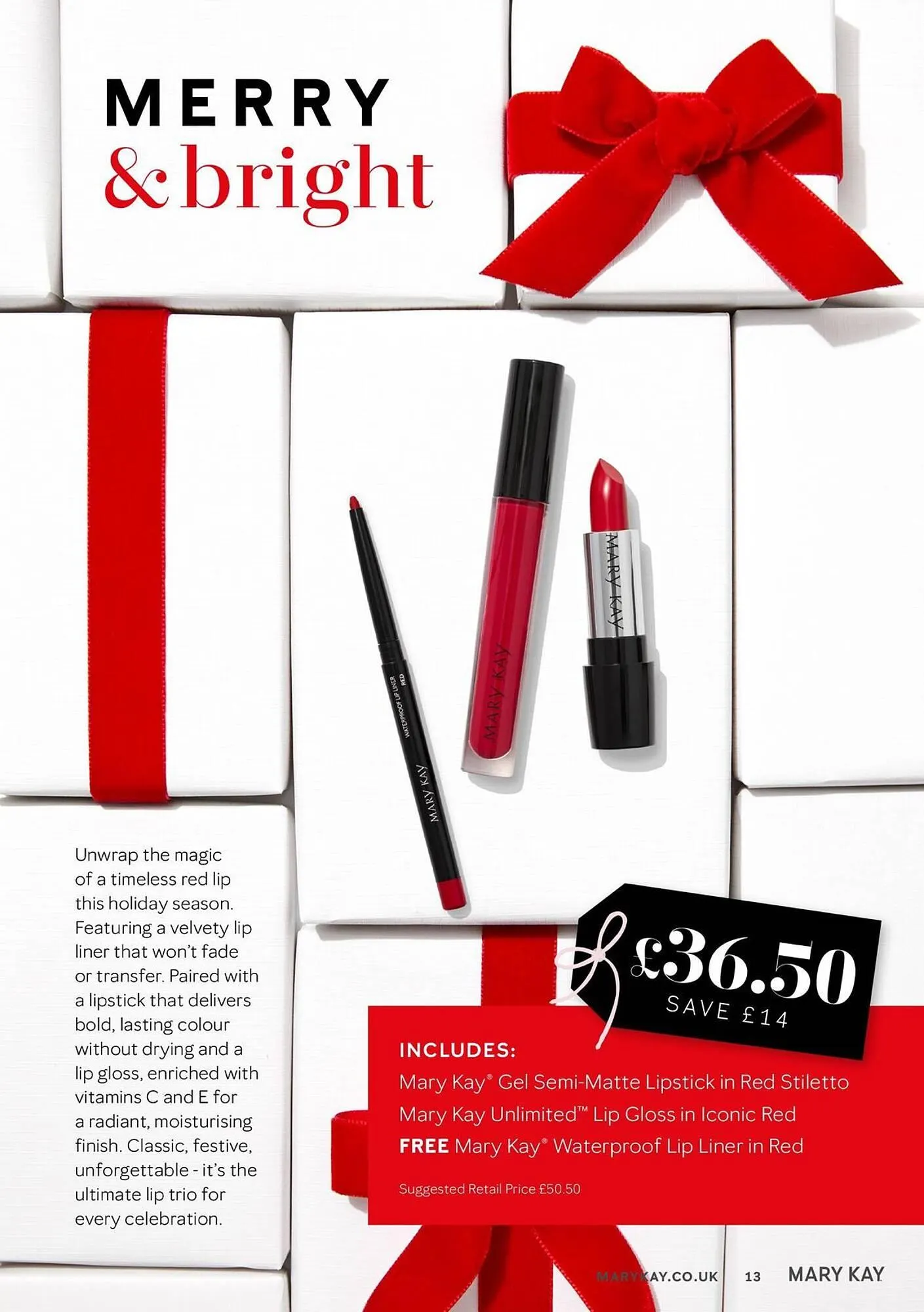 Mary Kay catalogue from 4 October to 31 December 2025 - Catalogue Page 13