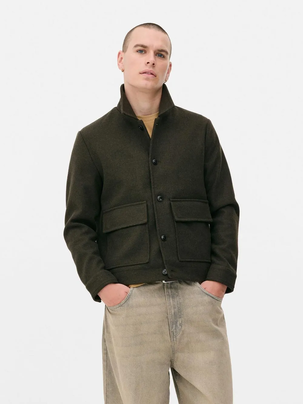 Patch Pocket Canvas Jacket