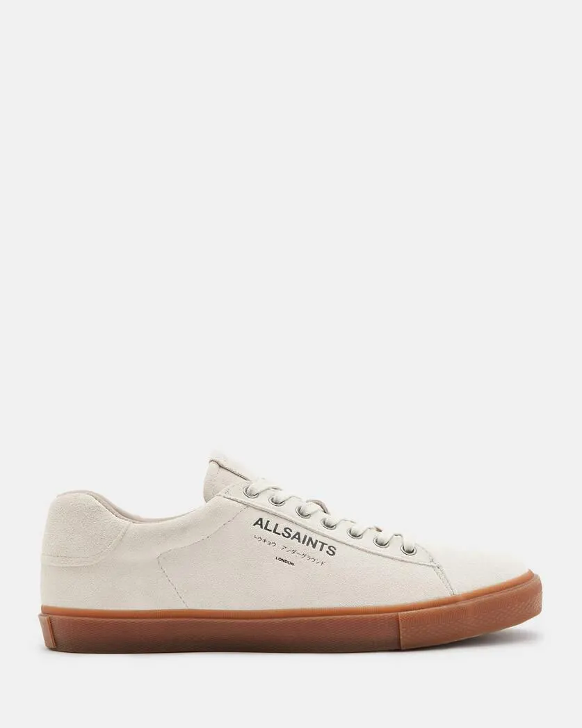 Underground Leather Low Top Trainers