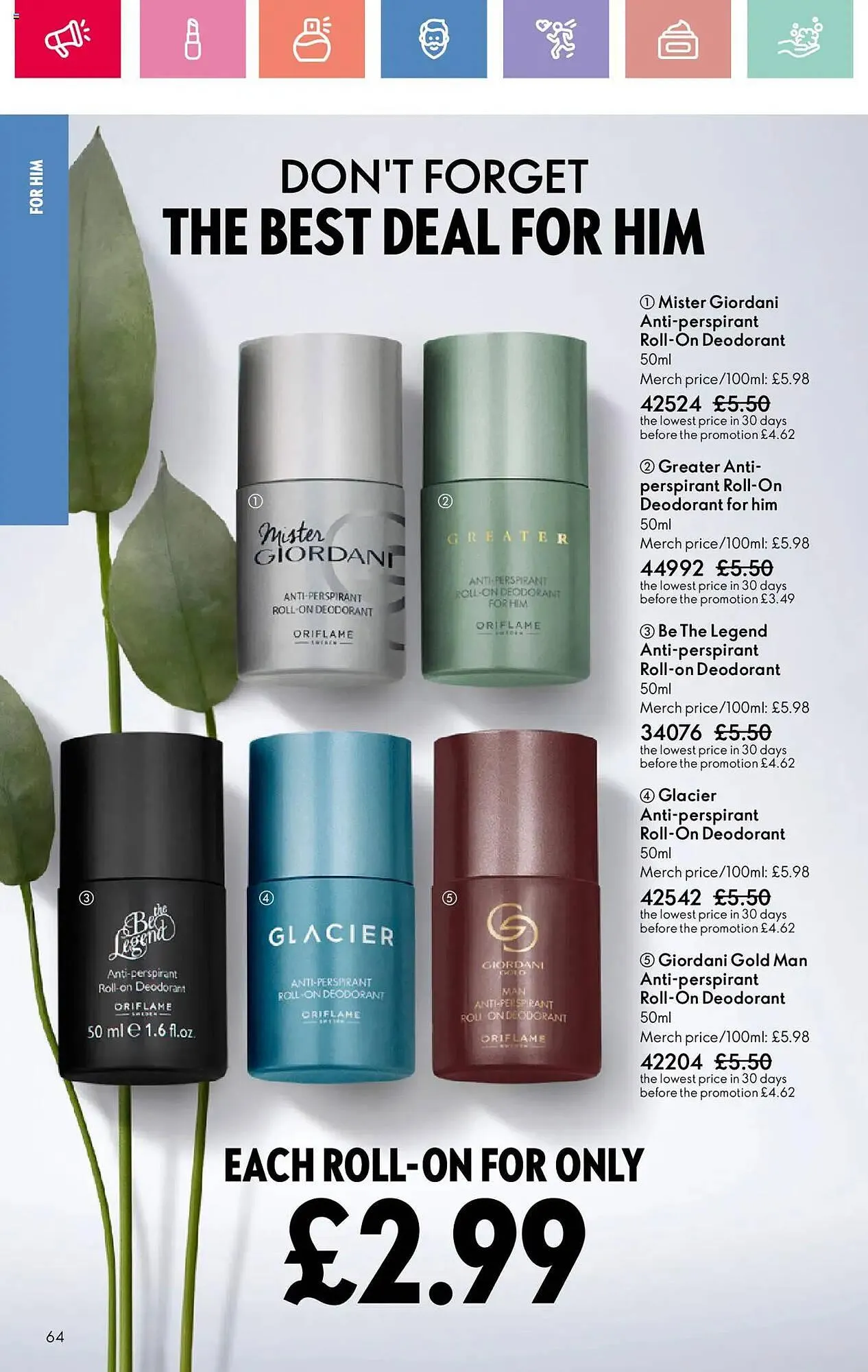 Oriflame leaflet from 13 February to 5 March 2025 - Catalogue Page 64